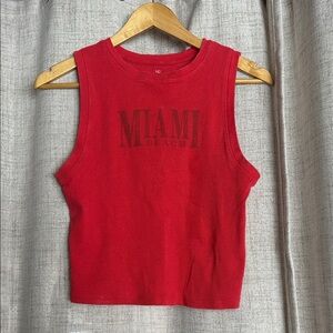 NoBo cutoff shirt. Size Large